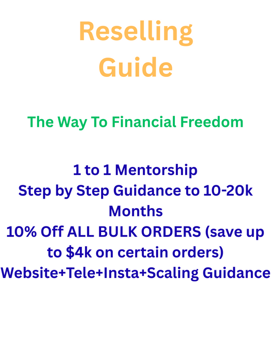 🚨 Reselling Guide 🚨